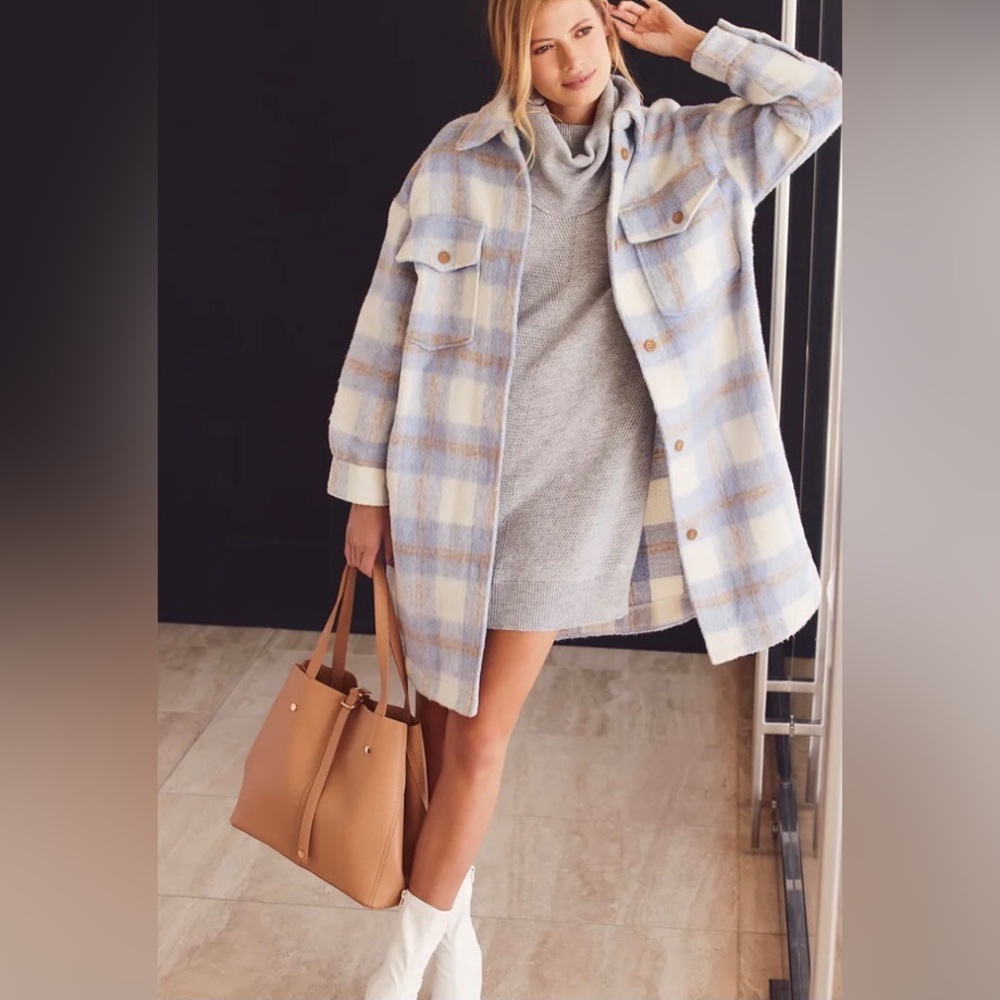📌3/$22 Sweater dress with cowl neck